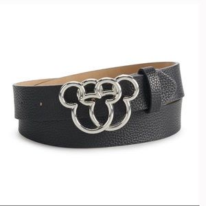 Women's Disney's Mickey Mouse Outline Buckle Belt